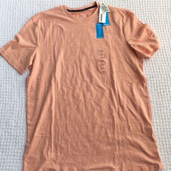 Sonoma Big & Tall Flexwear Tee Copper Tan New - Picture 2 of 5